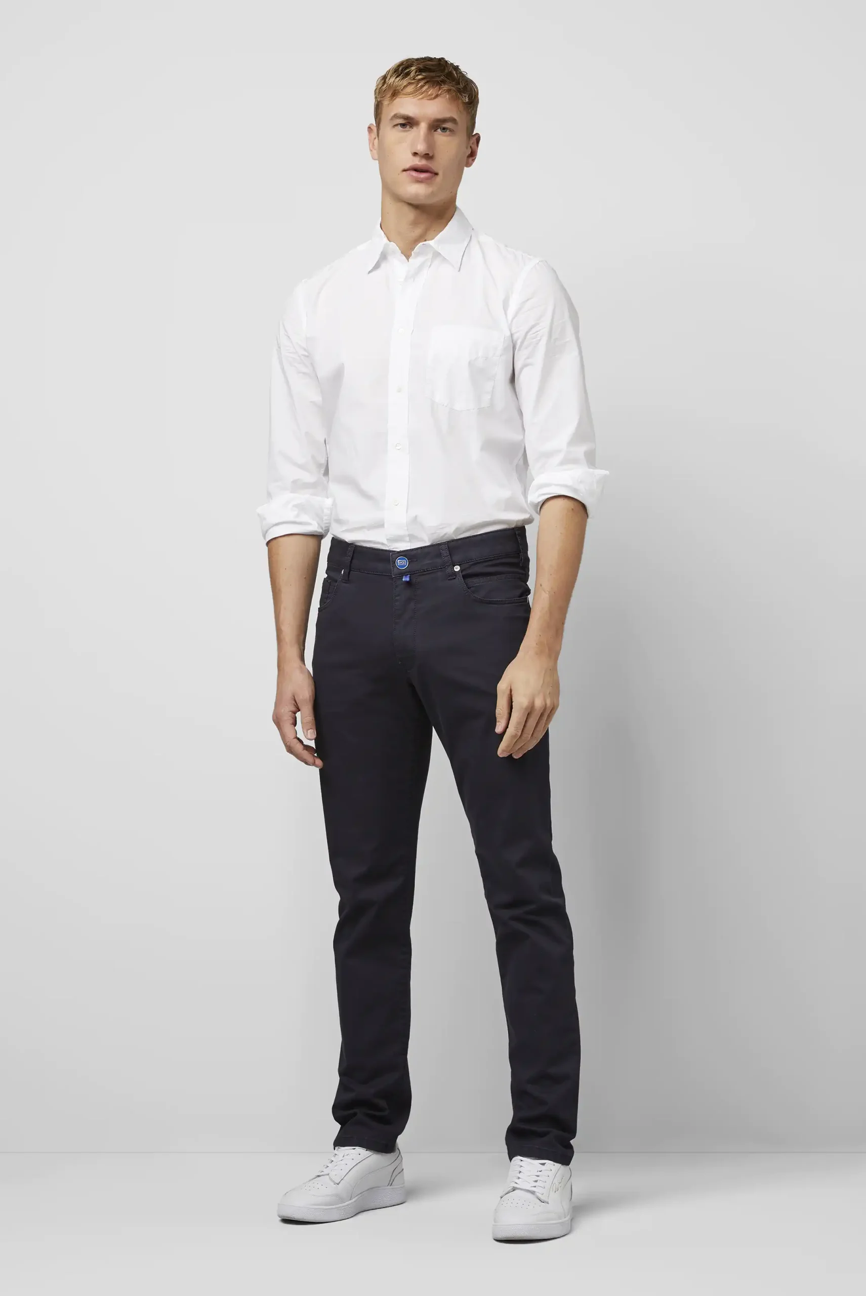 M5 Slim Cotton Chino | Navy